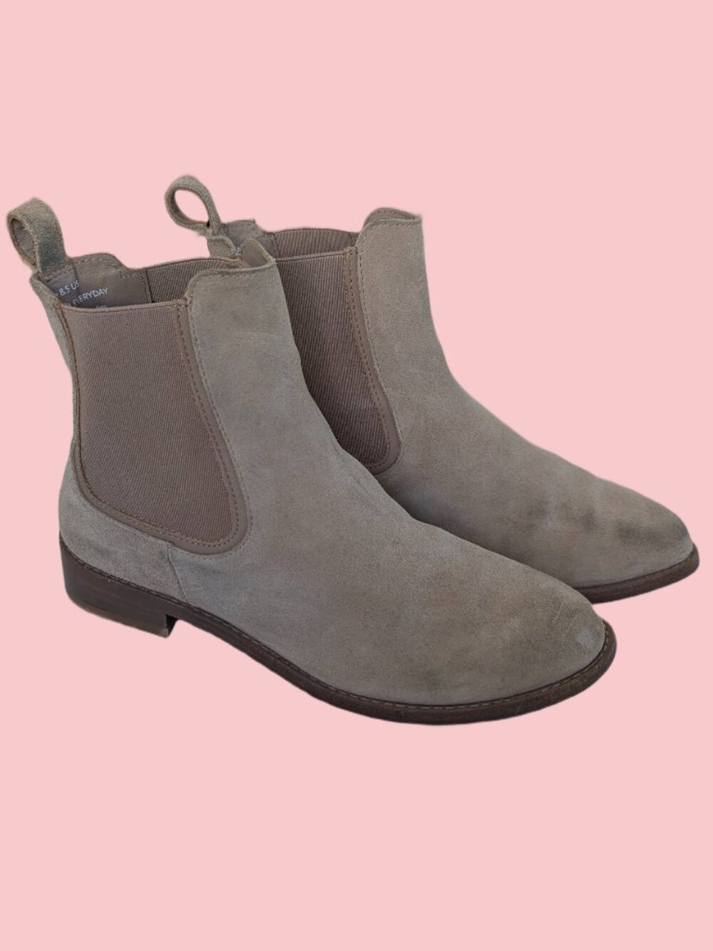 Thursday Boot Company Cream / Tan Suede Pull On boots - Men's Size 8